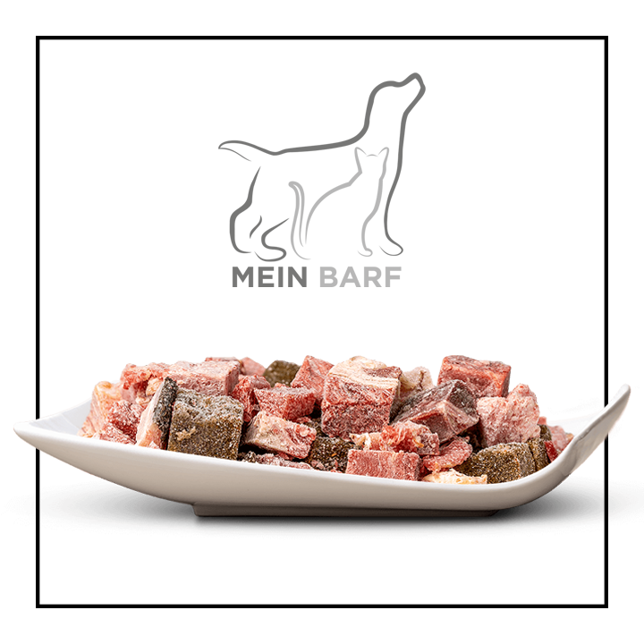 Big-Pet BARF Mischung Rind "PUR" in Stücken lose gefroren (1500g)