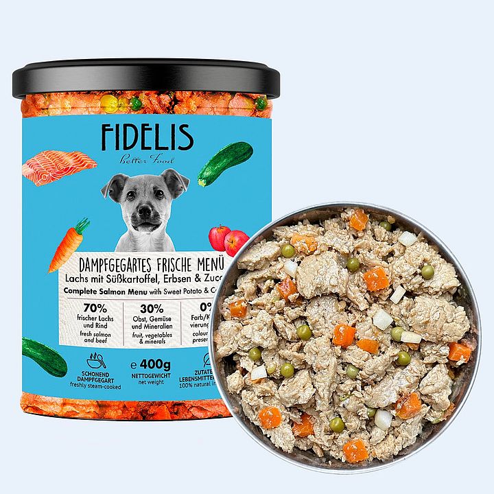 Salmon with Sweet Potato in a Jar (400g)