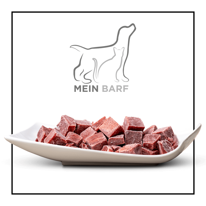 Big-Pet Rinderherz in Stücken lose gefroren (500g)