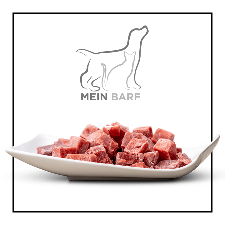 Big-Pet Rindfleisch 1a in Stücken lose gefroren (500g)