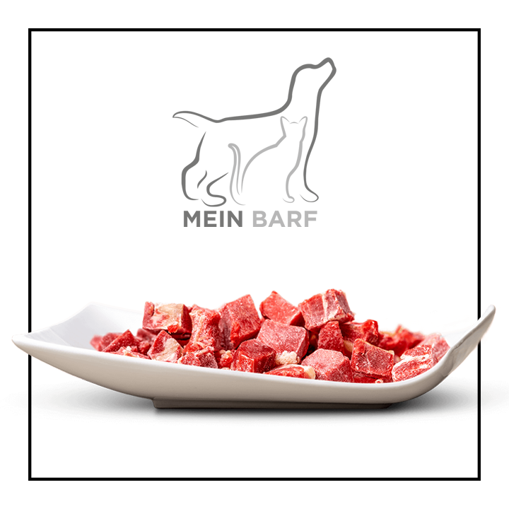 Big-Pet Rindfleisch durchzogen in Stücken lose gefroren